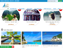 Tablet Screenshot of danatravel.vn