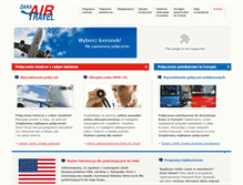 Tablet Screenshot of danatravel.pl